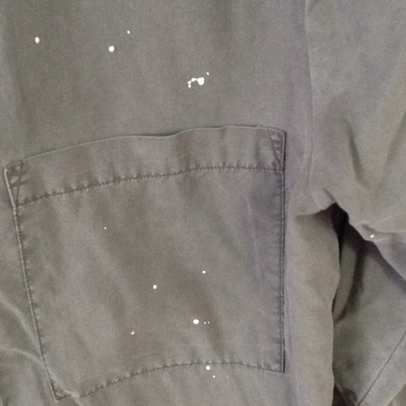 Thread & Supply gray blouse sz xs - Picture 4 of 5